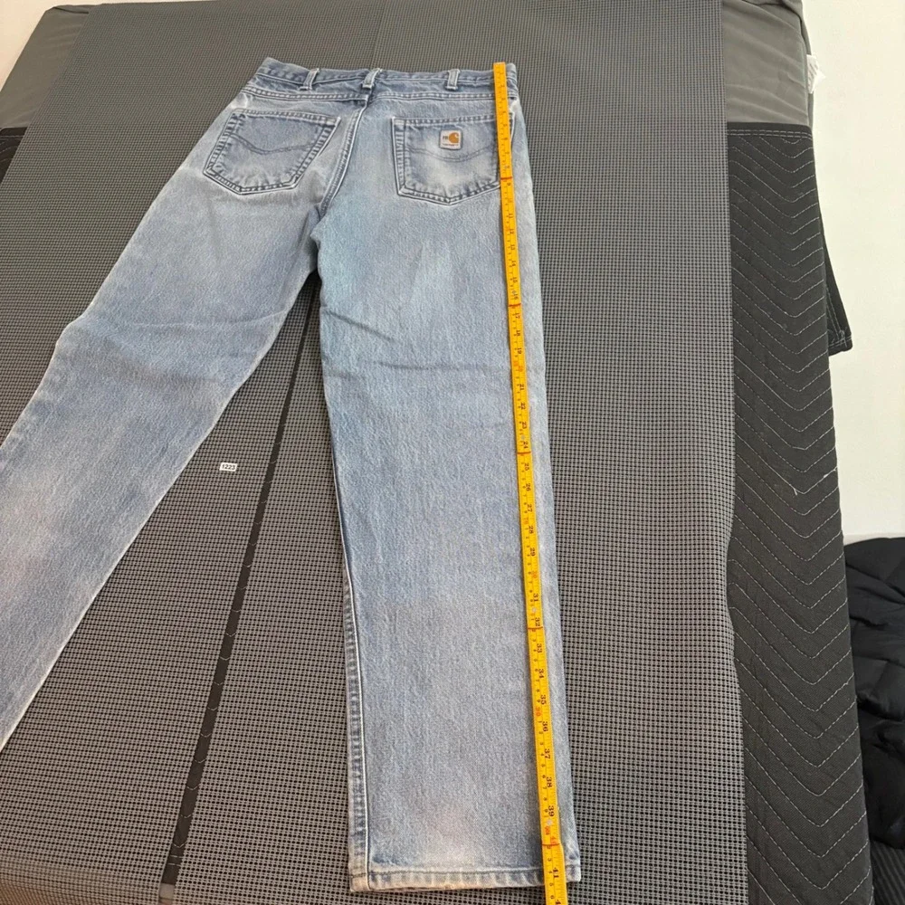 Carhartt FR Flame Resistant Relaxed Fit Jeans Light Wash Denim 32x32 FRB160 DNM